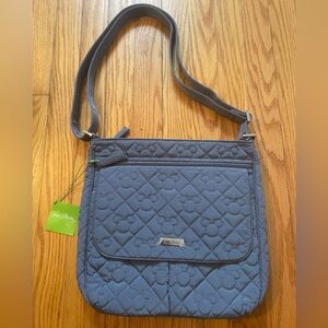 Disney Vera Bradley Tote Bag Mickey Mouse Quilted Ears Crossbody Purse - New